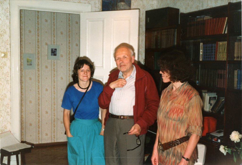 with Sakharov and Anne Burley